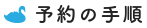 予約の手順